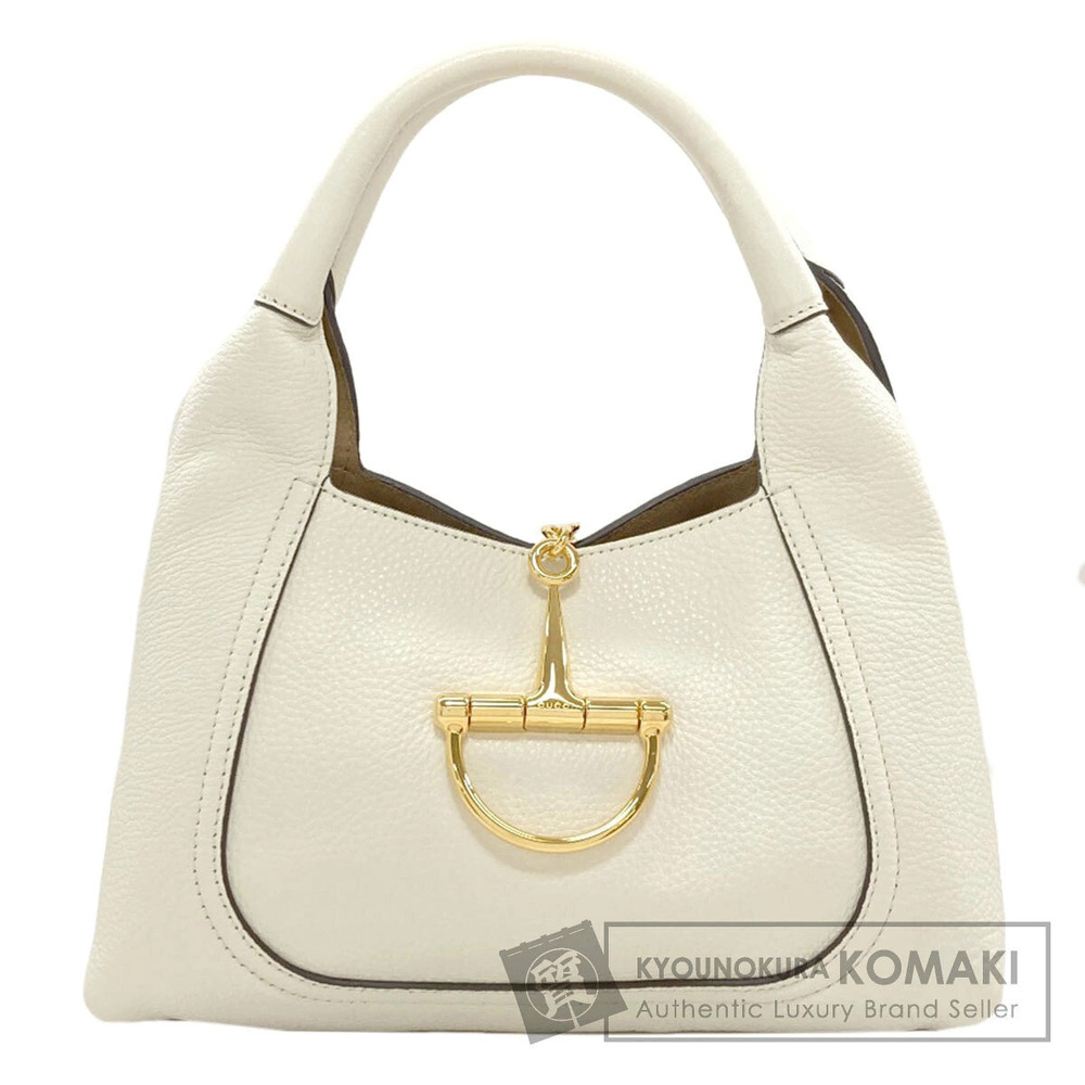 Gucci Soft Bit Handbag Leather